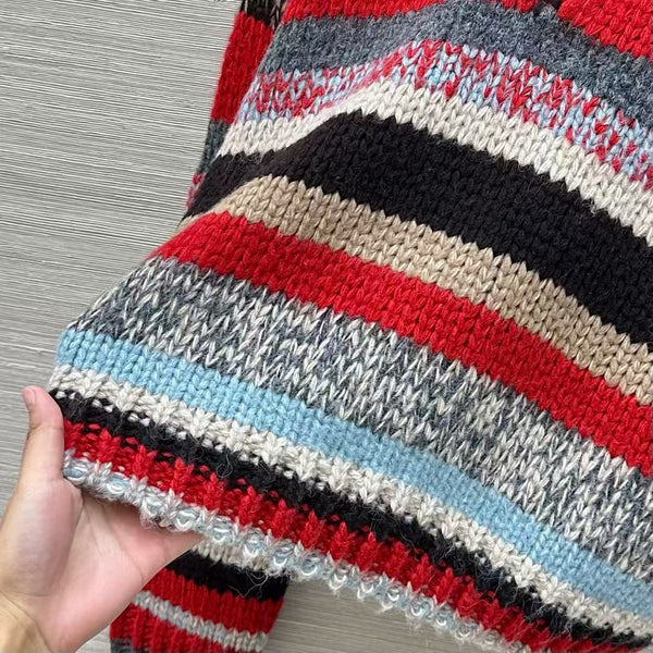 Celine Polo Sweater In Mouline Alpaca And Wool