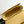 TEEN CHAIN BESACE TRIOMPHE 15.5CM YELLOW CALFSKIN