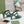 GG SLIM HORSEBIT SLIDE SANDAL GREEN
