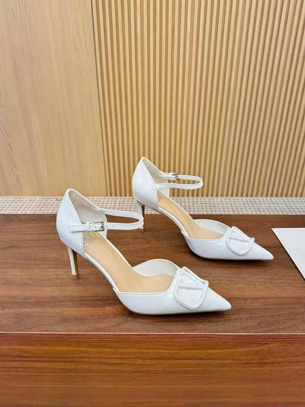Valentino Seven-Color Open-Back Slingback 75 in Cow Patent