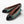 ballet flats dark green brown tweed