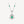 DREAM NECKLACE MALACHITE DIAMOND SILVER