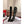 CL Morgan Fleur Knee High Boots Velvet with Crystals Black