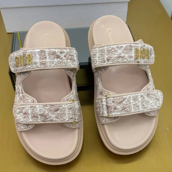 CD 2026 Dioract  Sandals Slide Fabric 981791