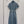 LV 25 Luxury Denim Dress Blue Smoky Blue Cotton