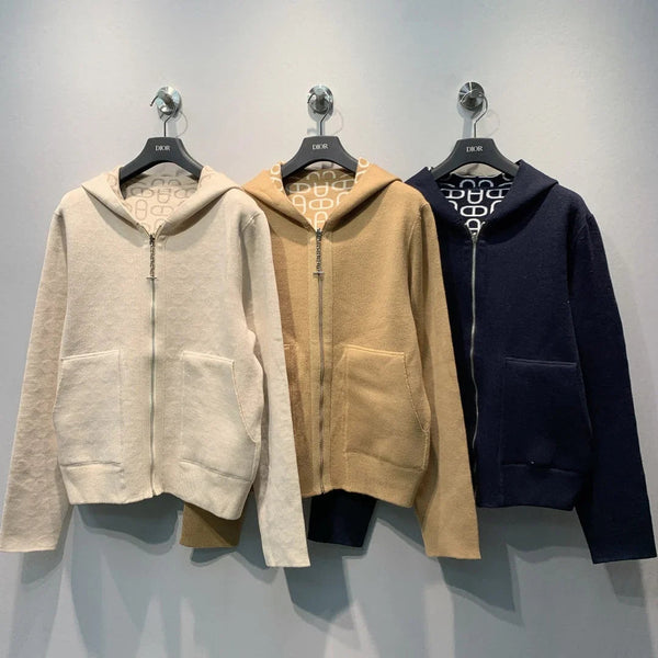 HM 2026 Hooded Cardigan Wool 413938