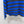 CE 26S Striped Polo Shirt Triomphe Embroidery Blue Black Wool 420994