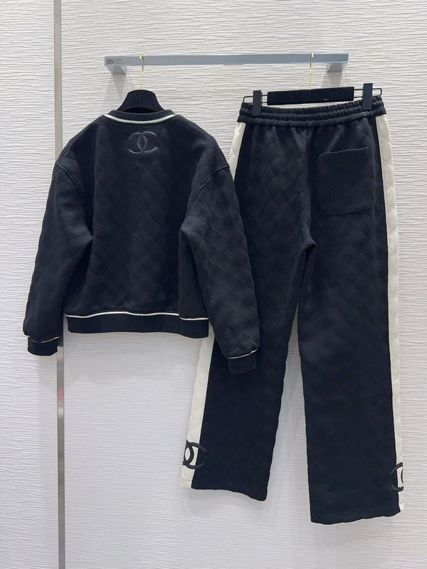 CC 26s Zip-Up Jacket Drawstring Pants Cotton 426410