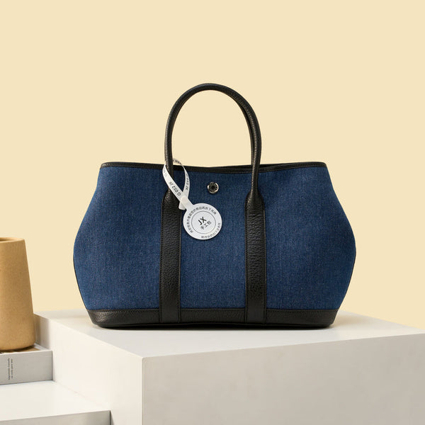High-end Hermes 2026 Garden Party 23cm Bag Dutch Leather Canvas