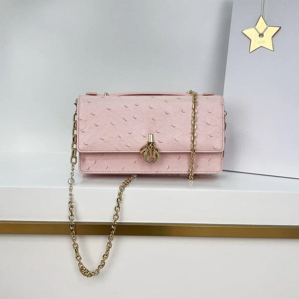 CD 2026 Pearl Clutch Bag 21cm Leather