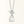 POP H PEDANT SILVER NECKLACE