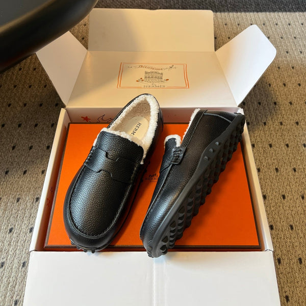 HM 26S Destin Loafers Black Calfskin