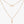 MOVE UNO 2 RANGS PAVED NECKLACE