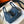 HM Mini Lindy 20cm Blue Agate Clemence Leather