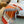 HM Drapeau Blanket Terracotta and Grey Wool Cashmere