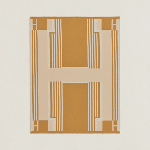 HM Ithaque Blanket Beige Wool Cashmere