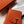 HM Bearn 10cm Mini Wallet In Orange Epsom Leather