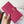 HM Peach Epsom Bearn 17,5 Gusset Wallet