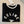 Celine Letter Logo Short-sleeved T-shirt Black and White Cotton