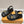 LV Sunset Flat Comfort Sandal Black Calfskin 480783