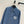 CD Embroidered Letter Logo Set Blue Cotton
