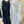 CD 25 Off-shoulder Shirt Dress Black White Cotton