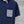 CD 25 Knitted Short-sleeved Top Blue and White Cotton