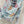 CC Long Floral Shirt Blue mix Colors Silk Cotton