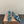 Miu slingback pump teal blue leather