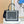 CD Book Tote Blue Dior Oblique Embroidery and White Lace