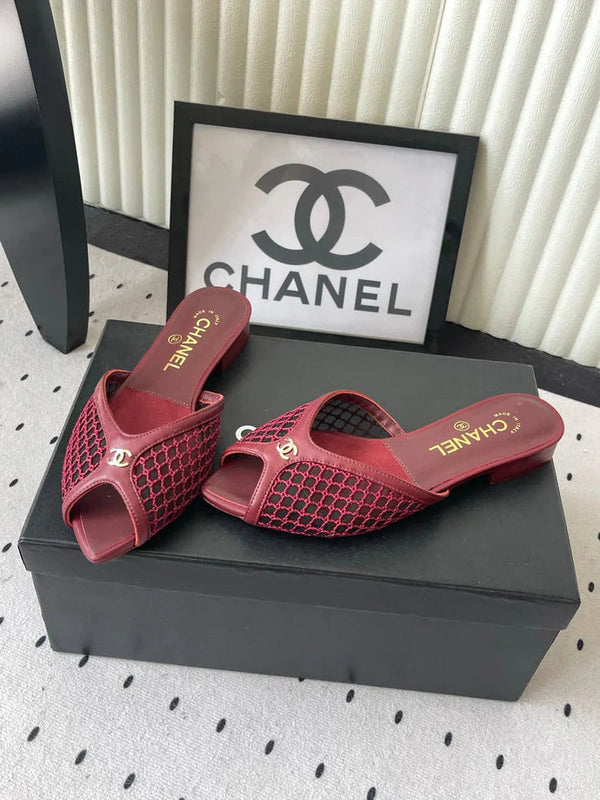 CC 2026 Mule Mesh Lambskin