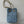 CC 2026 Bucket Bag 18cm Lambskin Suede Denim