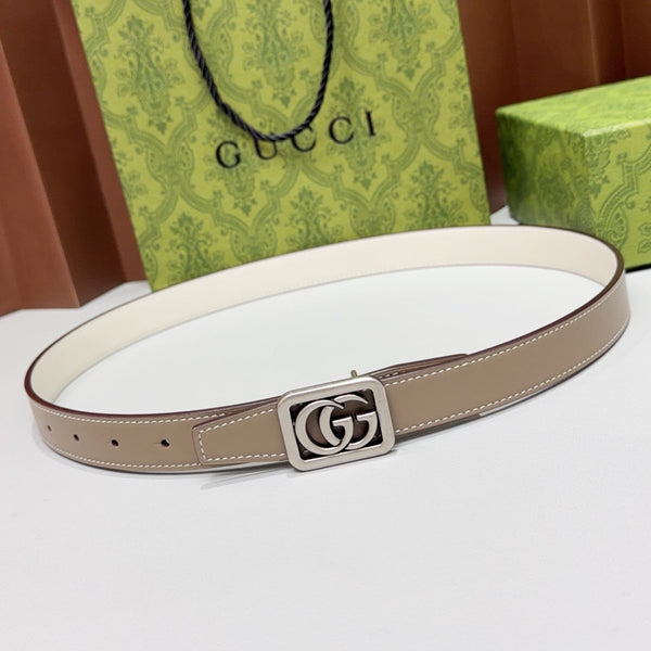 GG Marmont Reversible 2.5cm Belt Leather 213010