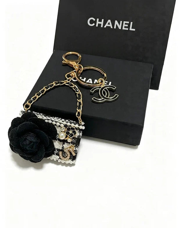 CC Flower Mini Bag Charm