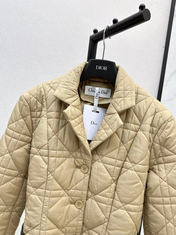 CD 2026 Cannage Quilted Jacket Down Nylon 773944