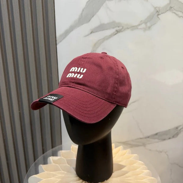 Miu Baseball Cap Cotton 262130