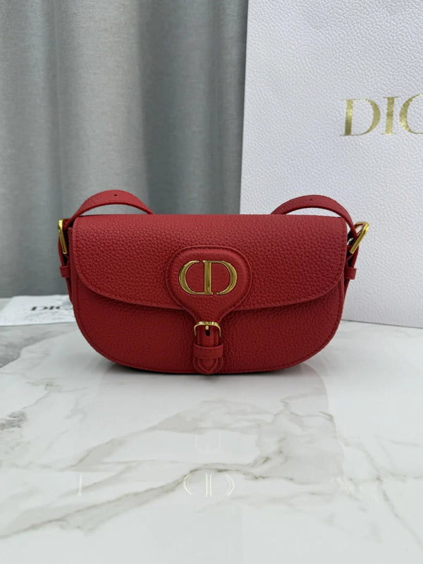 CD 2026 Bobby East-West Bag 21cm Multicolors Fabric and Grained Calfskin
