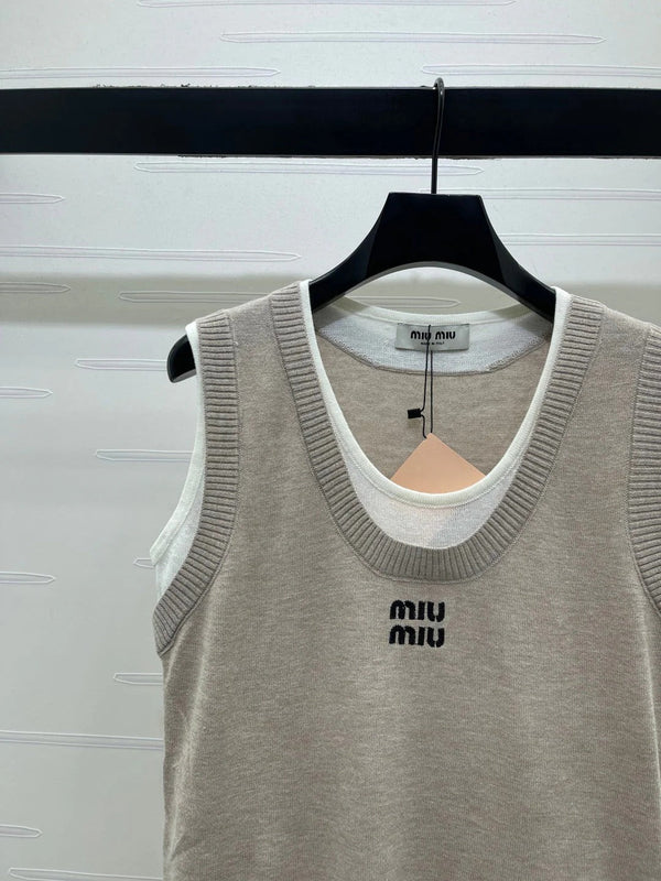 Miu 2026 Vest Shirt Wool 643214