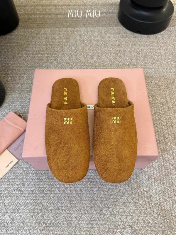 Miu 2026 Mules Suede 941987