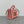 Celine 2026 Cabas Thais Striped Bag 29cm Red White Textile Calfskin 283595