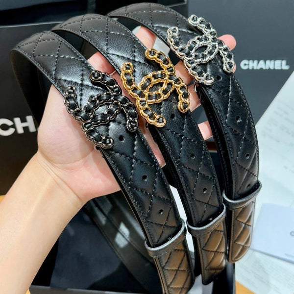 CC 2026 Quilted Belt 30mm Sheepskin