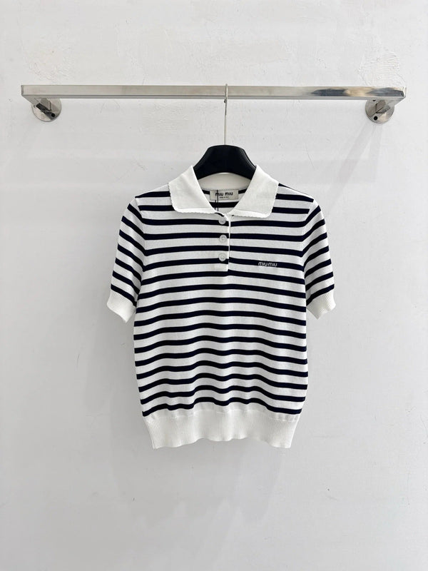 Miu 2026 Polo Shirt Tencel 647891