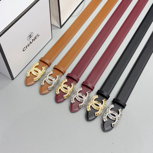 CC 2026 Double C Buckle Belt 30m Cowhide