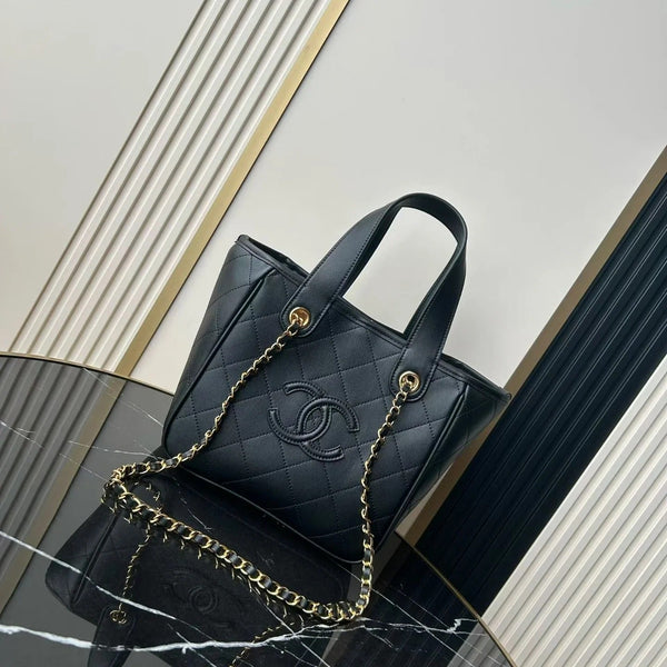 CC 2026 Double C Tote Bag Calfskin