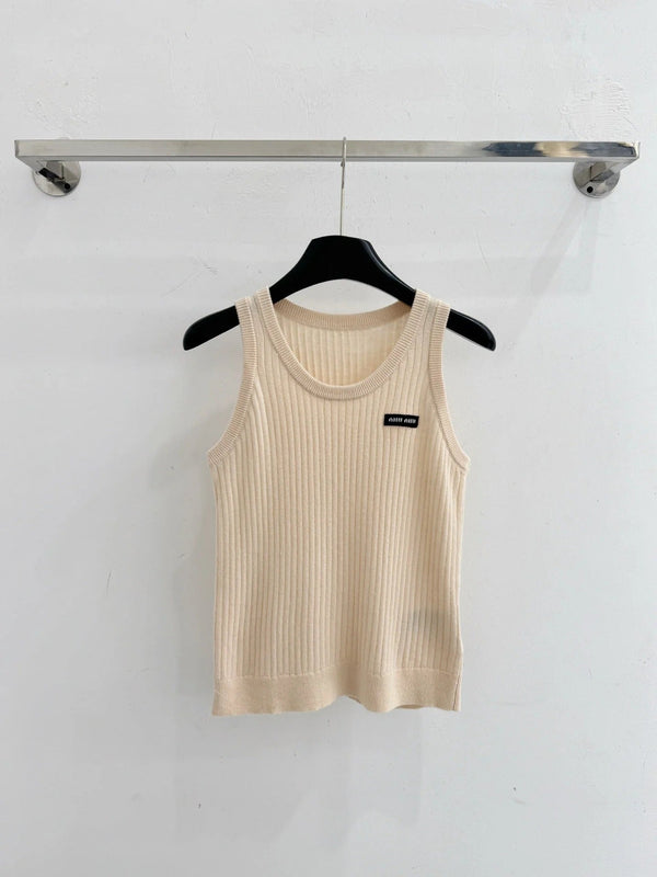 Miu 2026 Knit Vest Wool 647897