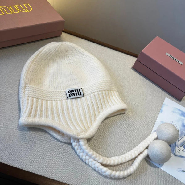 Miu Earflap Cap 437125