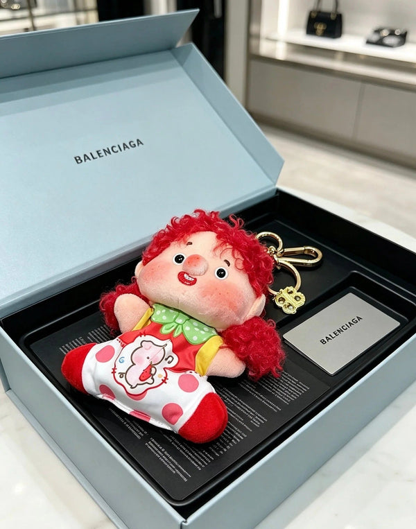 BLC Cute Red-haired Curly Doll Charm