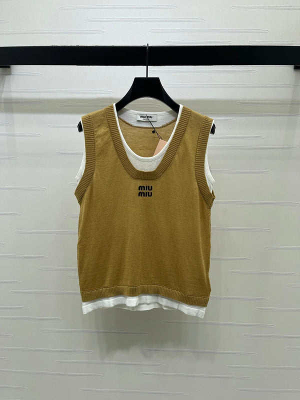 Miu 2026 Vest Shirt Wool 643214