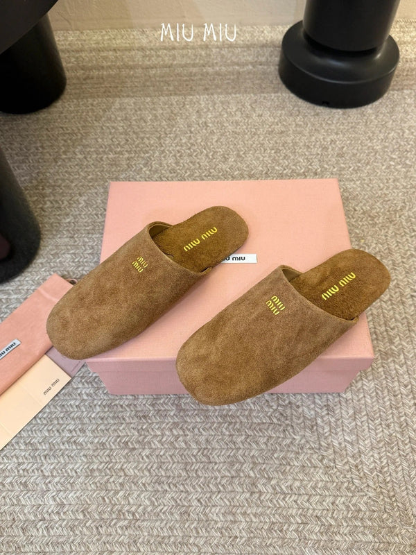 Miu 2026 Mules Suede 941987