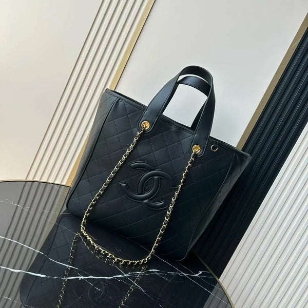 CC 2026 Double C Tote Bag Calfskin